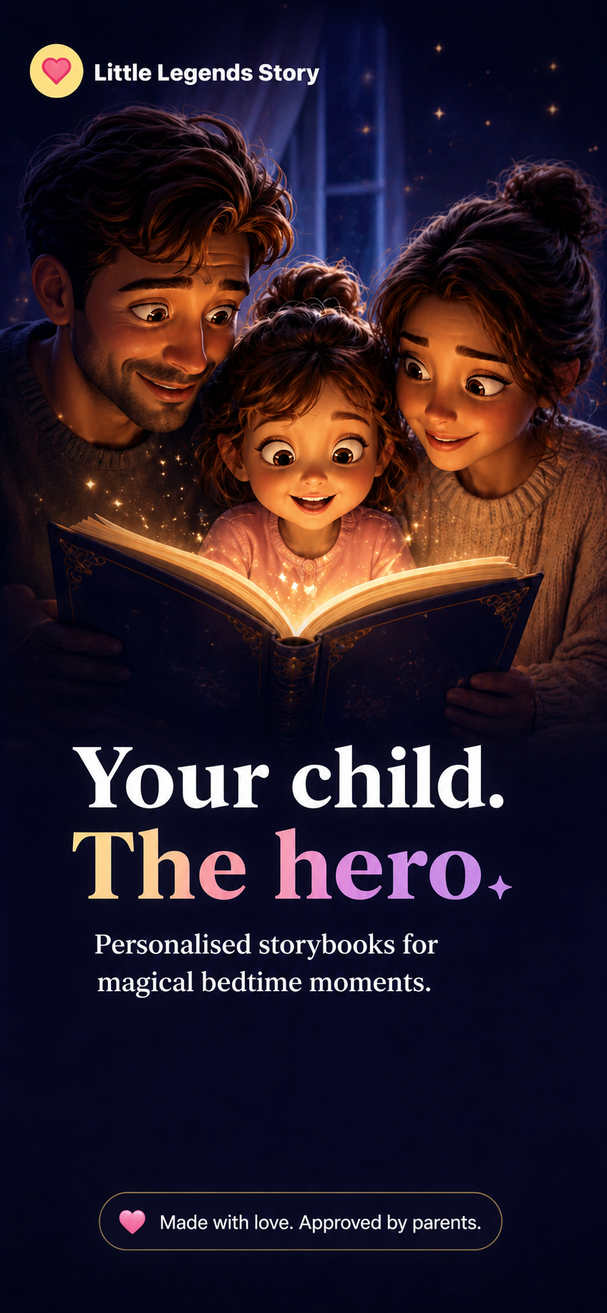Little Legends Story: your child becomes the hero in personalised magical bedtime storybooks